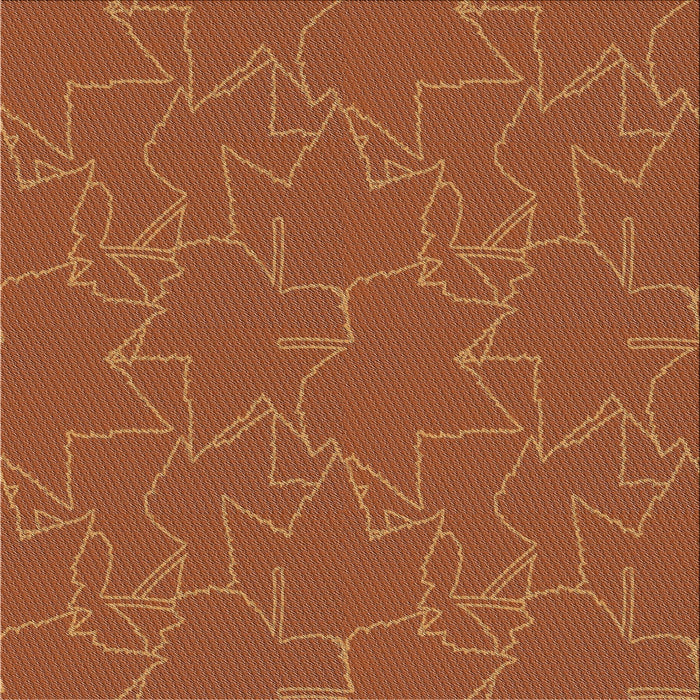 Sideview of Machine Washable Transitional Orange Rug, wshpat272