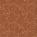 Sideview of Machine Washable Transitional Orange Rug, wshpat272