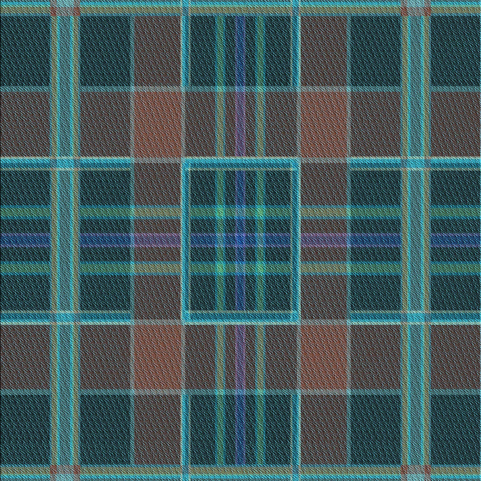 Patterned Deep-Sea Green Rug, pat2730lblu