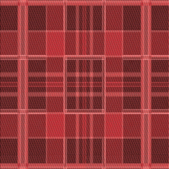 Patterned Red Rug, pat2730rd