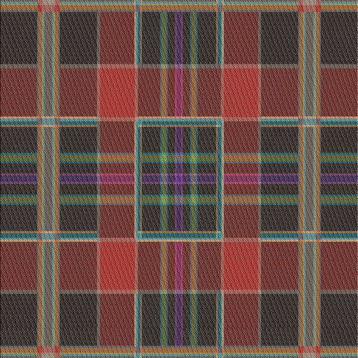 Patterned Red Novelty Rug, pat2730