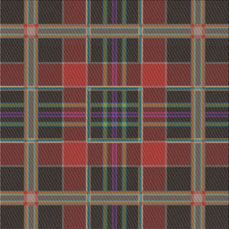 Sideview of Machine Washable Transitional Night Red Rug, wshpat2730