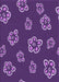 Machine Washable Transitional Purple Rug, wshpat2731pur