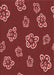 Machine Washable Transitional Red Rug, wshpat2731rd