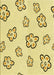 Machine Washable Transitional Sun Yellow Rug, wshpat2732yw