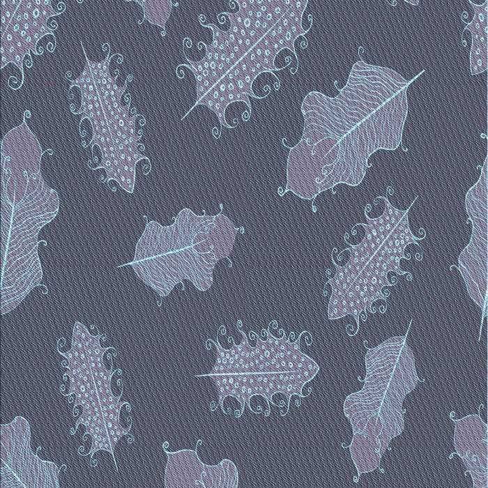 Patterned Koi Blue Rug, pat2733lblu