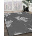 Machine Washable Transitional Gray Rug in a Family Room, wshpat2734gry