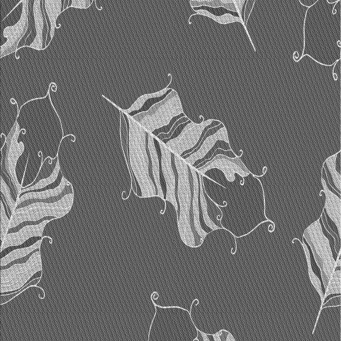 Patterned Gray Rug, pat2734gry