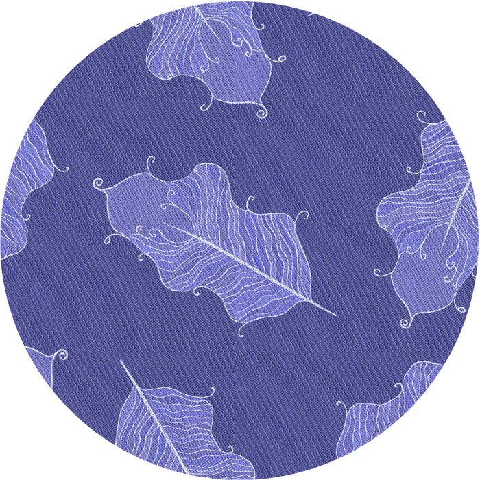 Square Machine Washable Transitional Light Slate Blue Rug in a Living Room, wshpat2735blu