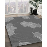 Patterned Gray Rug, pat2735gry