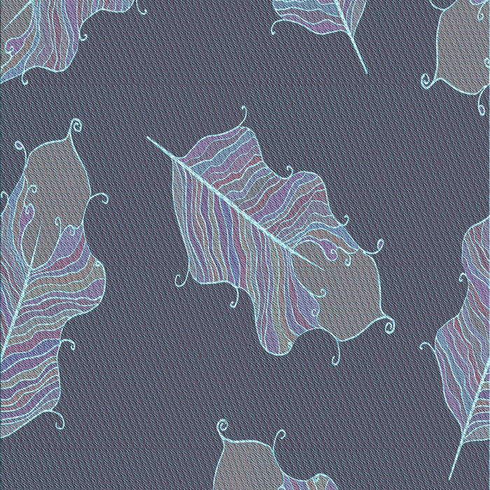 Patterned Koi Blue Rug, pat2735lblu