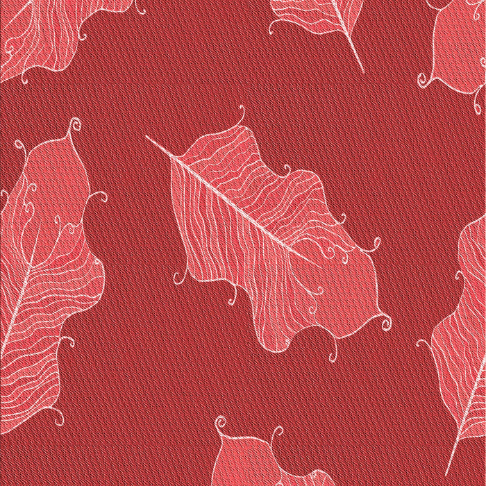 Patterned Red Rug, pat2735rd