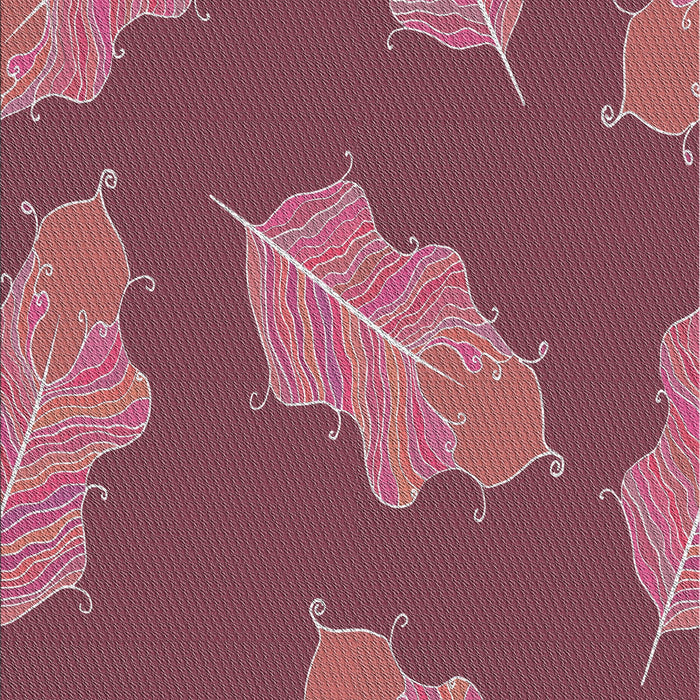 Patterned Blush Red Pink Novelty Rug, pat2735