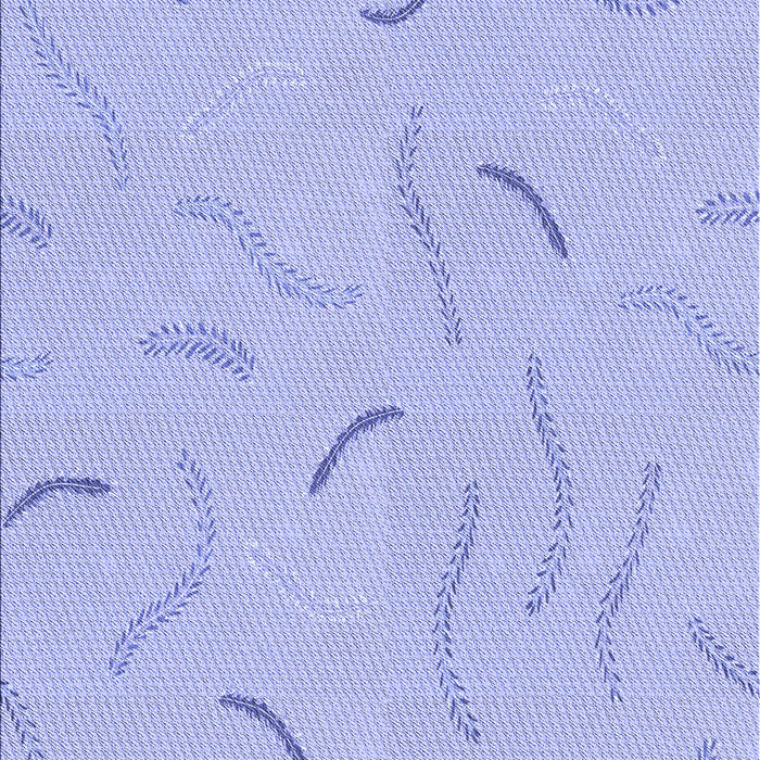 Patterned Purple Mimosa Purple Rug, pat2736blu