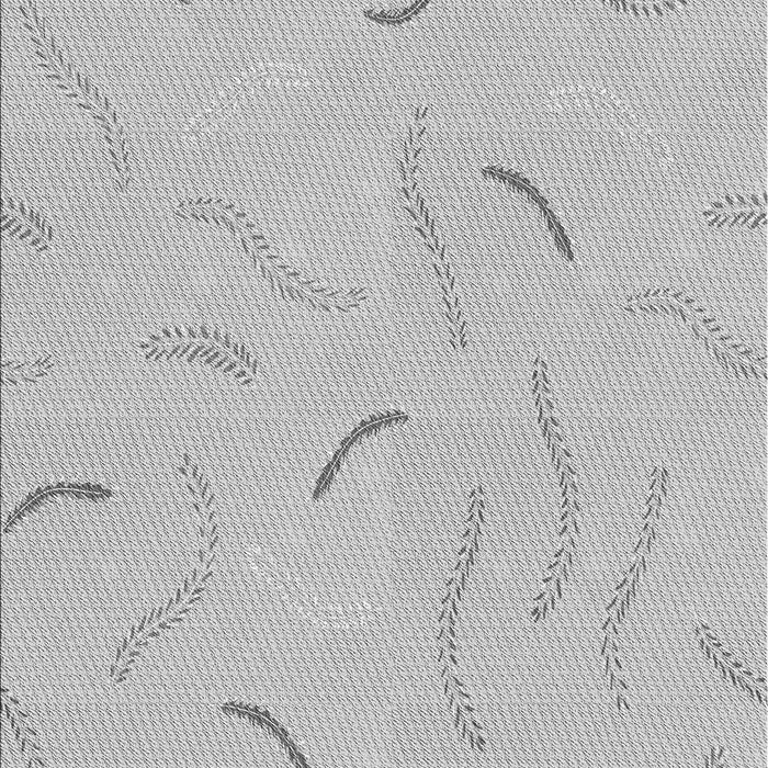 Patterned Dark Gray Rug, pat2736gry