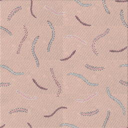 Sideview of Machine Washable Transitional Orange Salmon Pink Rug, wshpat2736