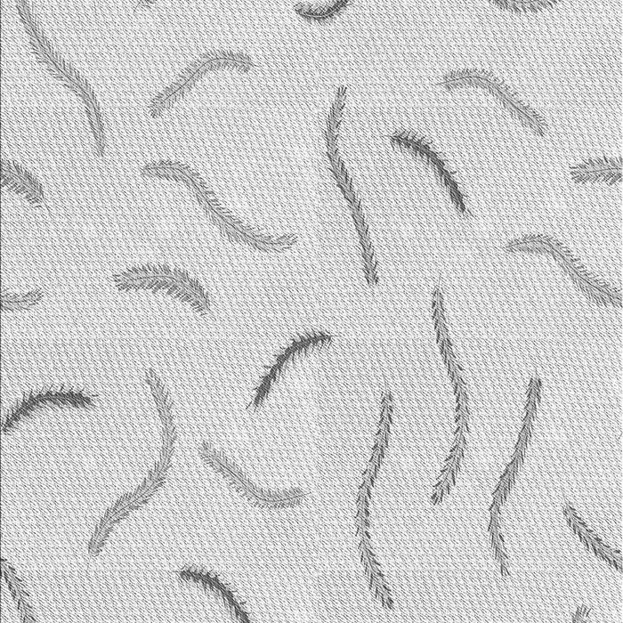 Machine Washable Transitional Cloud Gray Rug, wshpat2737gry