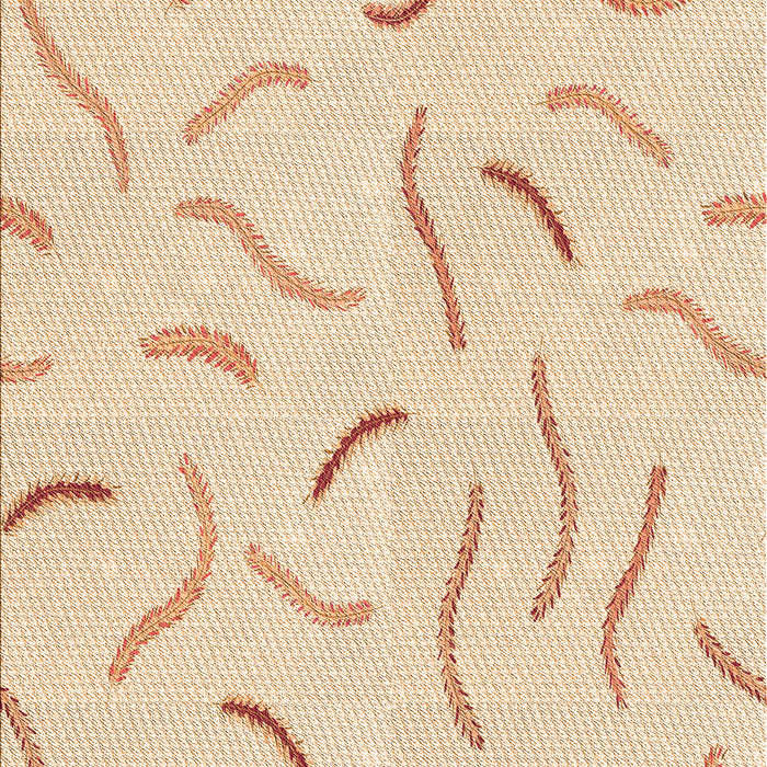 Patterned Moccasin Beige Rug, pat2737org