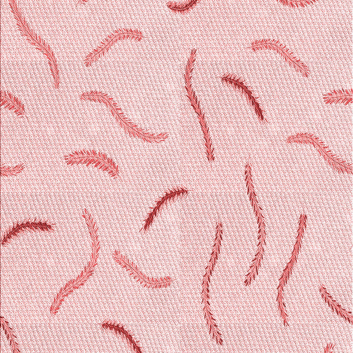 Machine Washable Transitional Pastel Red Pink Rug, wshpat2737rd