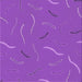 Round Machine Washable Transitional Neon Purple Rug, wshpat2738pur