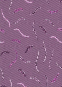 Machine Washable Transitional Dark Raspberry Purple Rug, wshpat2738