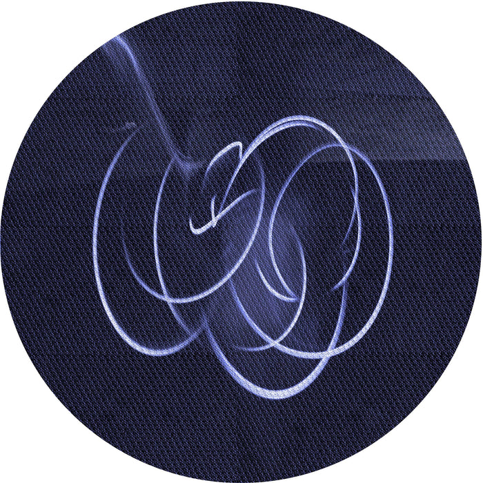 Square Machine Washable Transitional Black Rug in a Living Room, wshpat2739blu