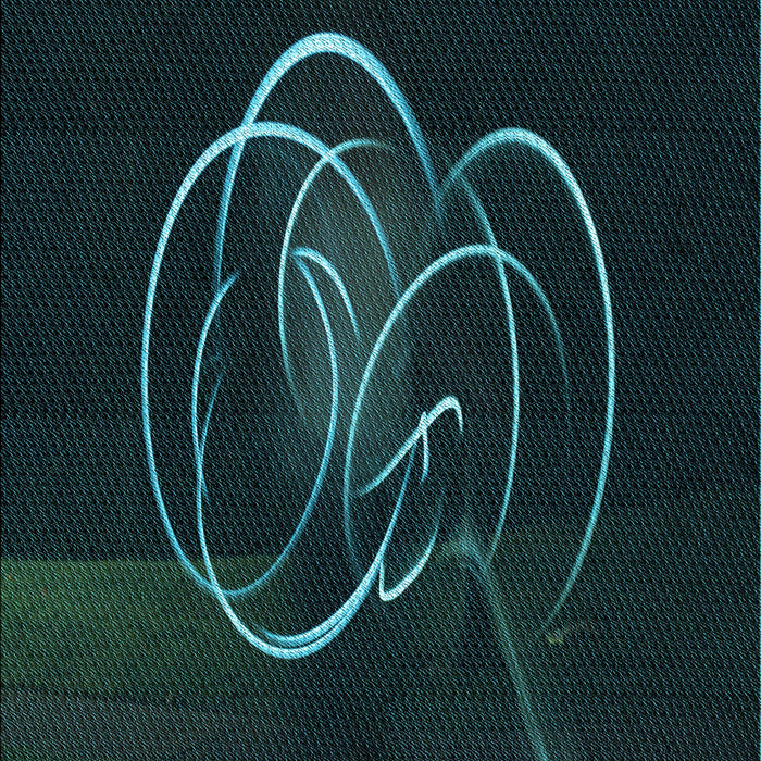 Patterned Black Rug, pat2739lblu