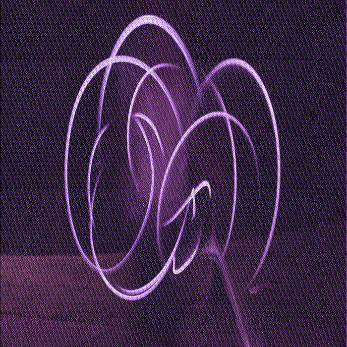 Patterned Purple Rug, pat2739pur