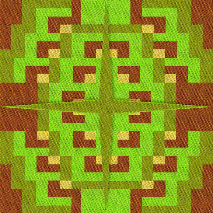 Round Patterned Dark Bisque Brown Rug, pat274yw