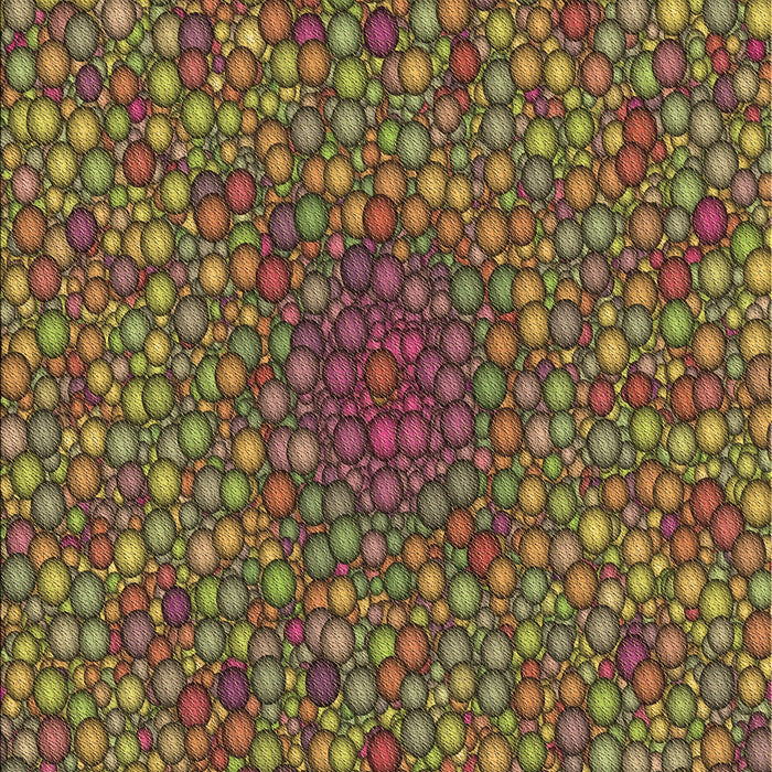 Patterned Caramel Brown Rug, pat2740brn