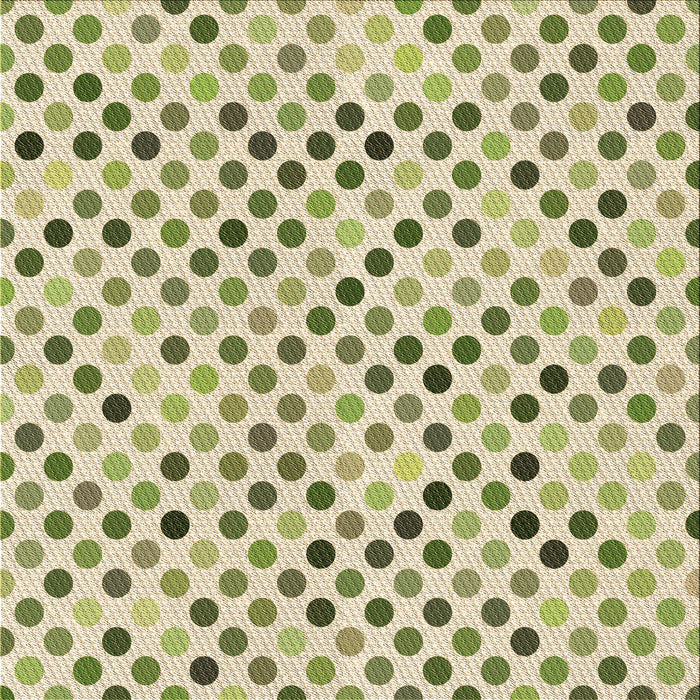 Round Patterned Khaki Gold Rug, pat2741brn