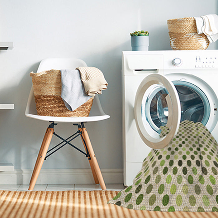 Machine Washable Transitional Khaki Gold Rug in a Washing Machine, wshpat2741brn