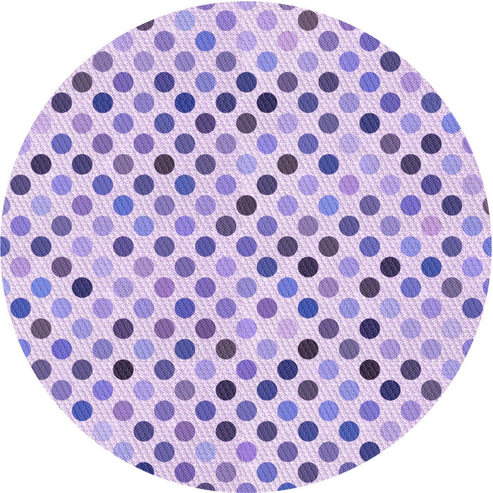 Square Patterned Purple Rug, pat2741pur