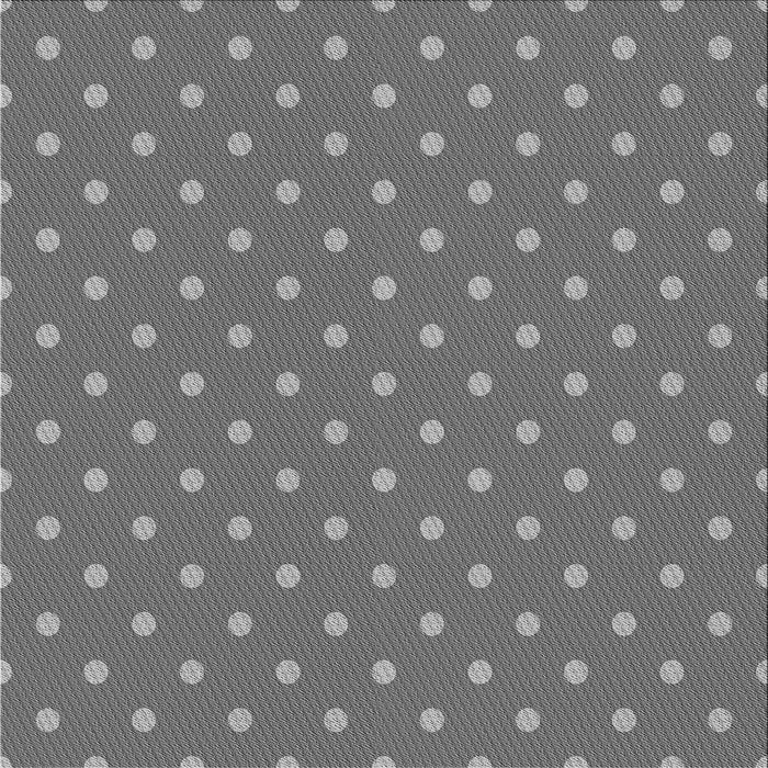 Round Machine Washable Transitional Carbon Gray Rug, wshpat2742gry