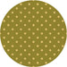 Square Machine Washable Transitional Dark Yellow Green Rug in a Living Room, wshpat2742org