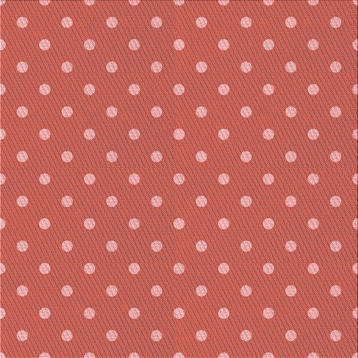 Round Patterned Tomato Red Rug, pat2742rd