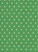 Patterned Green Novelty Rug, pat2742