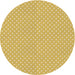 Square Patterned Bold Yellow Rug, pat2743brn