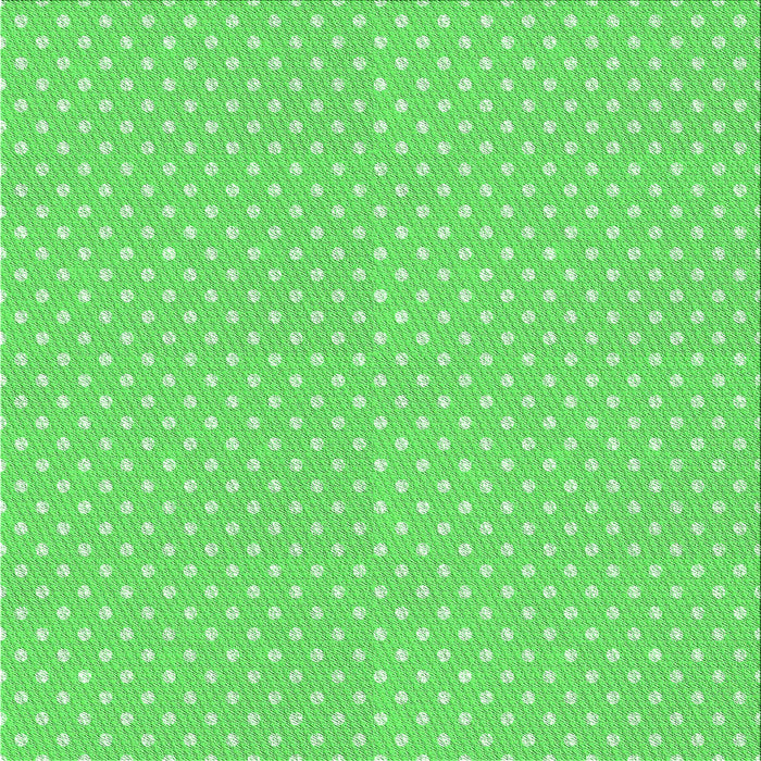 Round Patterned Neon Green Rug, pat2743grn