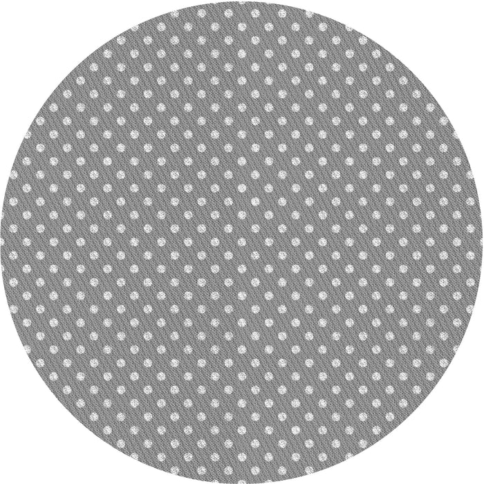 Square Patterned Cloud Gray Rug, pat2743gry