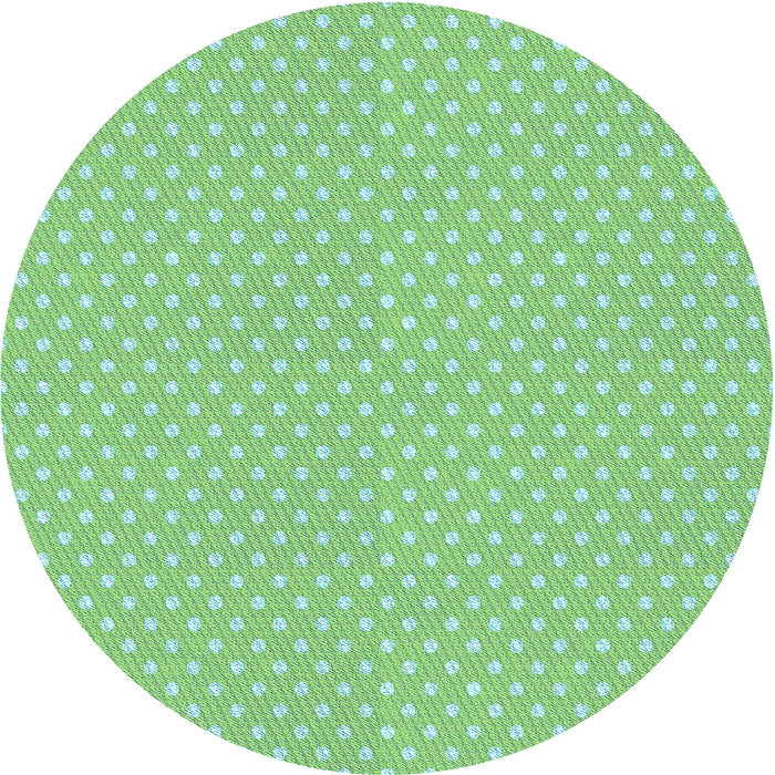 Square Machine Washable Transitional Jade Green Rug in a Living Room, wshpat2743lblu