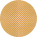 Square Patterned Chrome Gold Yellow Rug, pat2743org