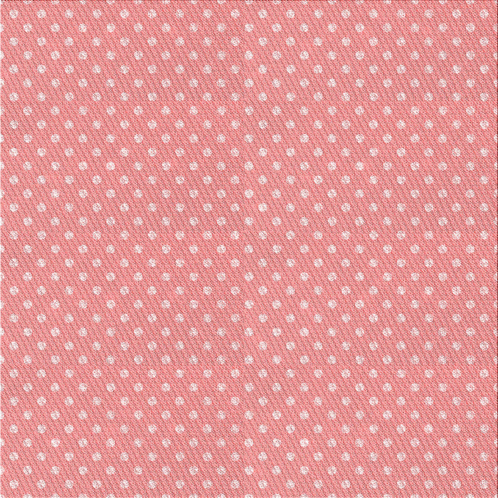 Round Patterned Pastel Pink Rug, pat2743rd