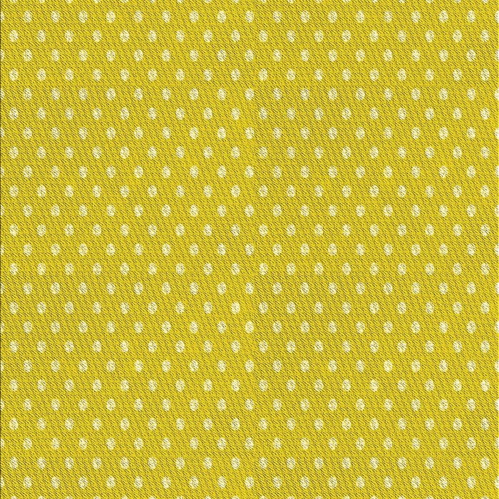 Patterned Yellow Rug, pat2743yw