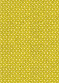 Machine Washable Transitional Yellow Rug, wshpat2743yw