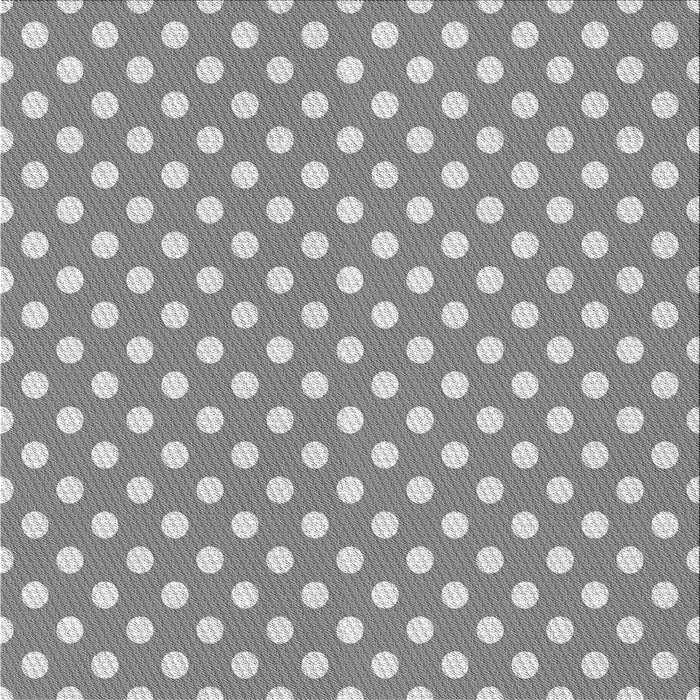 Round Machine Washable Transitional Cloud Gray Rug, wshpat2744gry