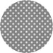 Square Patterned Cloud Gray Rug, pat2744gry