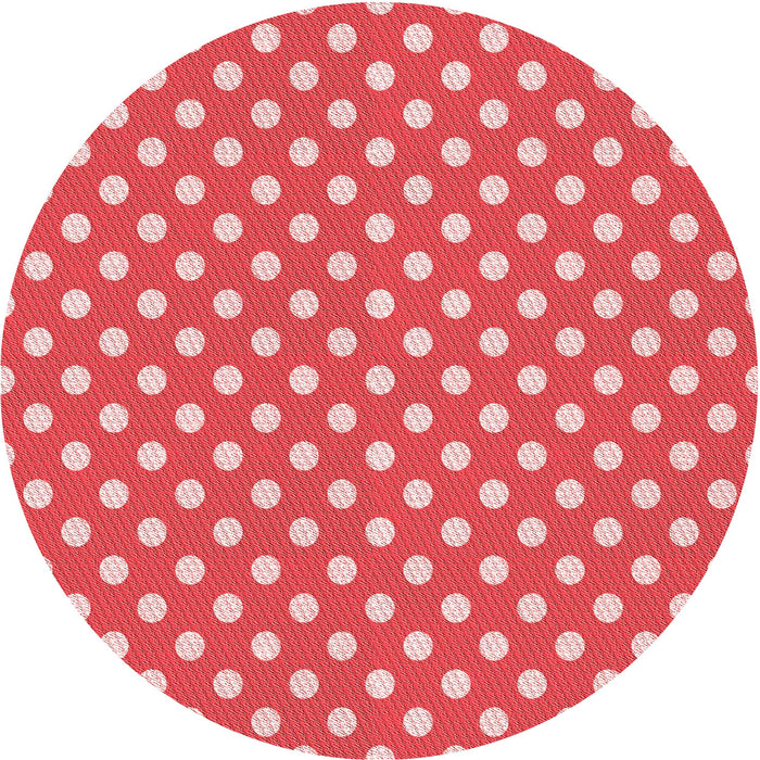 Square Patterned Pastel Red Pink Rug, pat2744rd