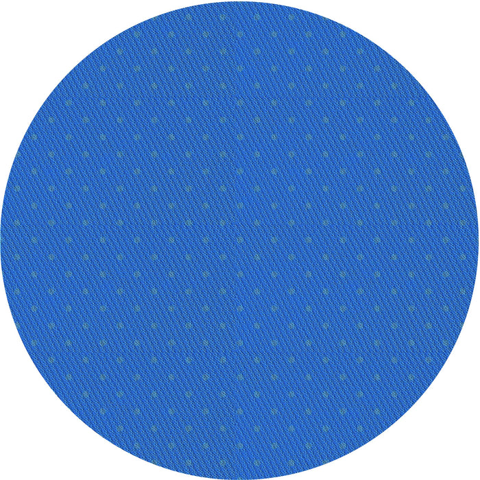 Square Machine Washable Transitional Neon Blue Rug in a Living Room, wshpat2745lblu