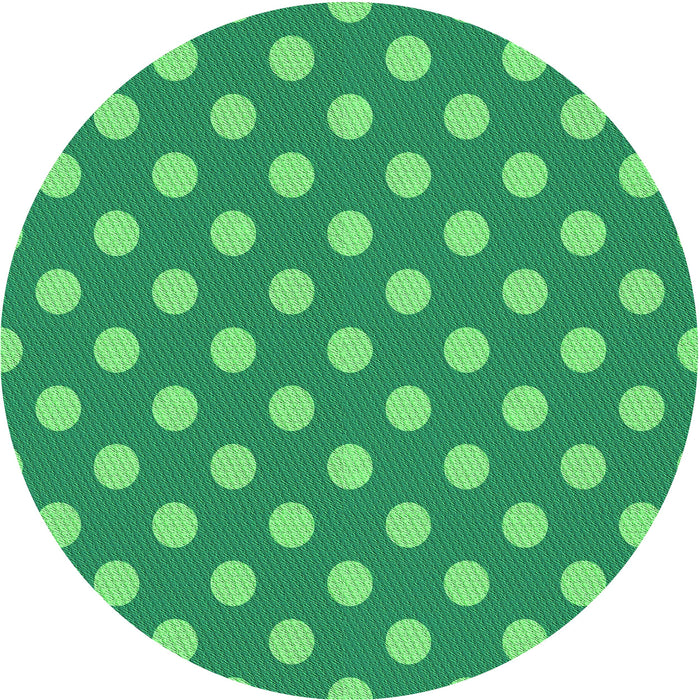 Square Machine Washable Transitional Neon Green Rug in a Living Room, wshpat2746grn